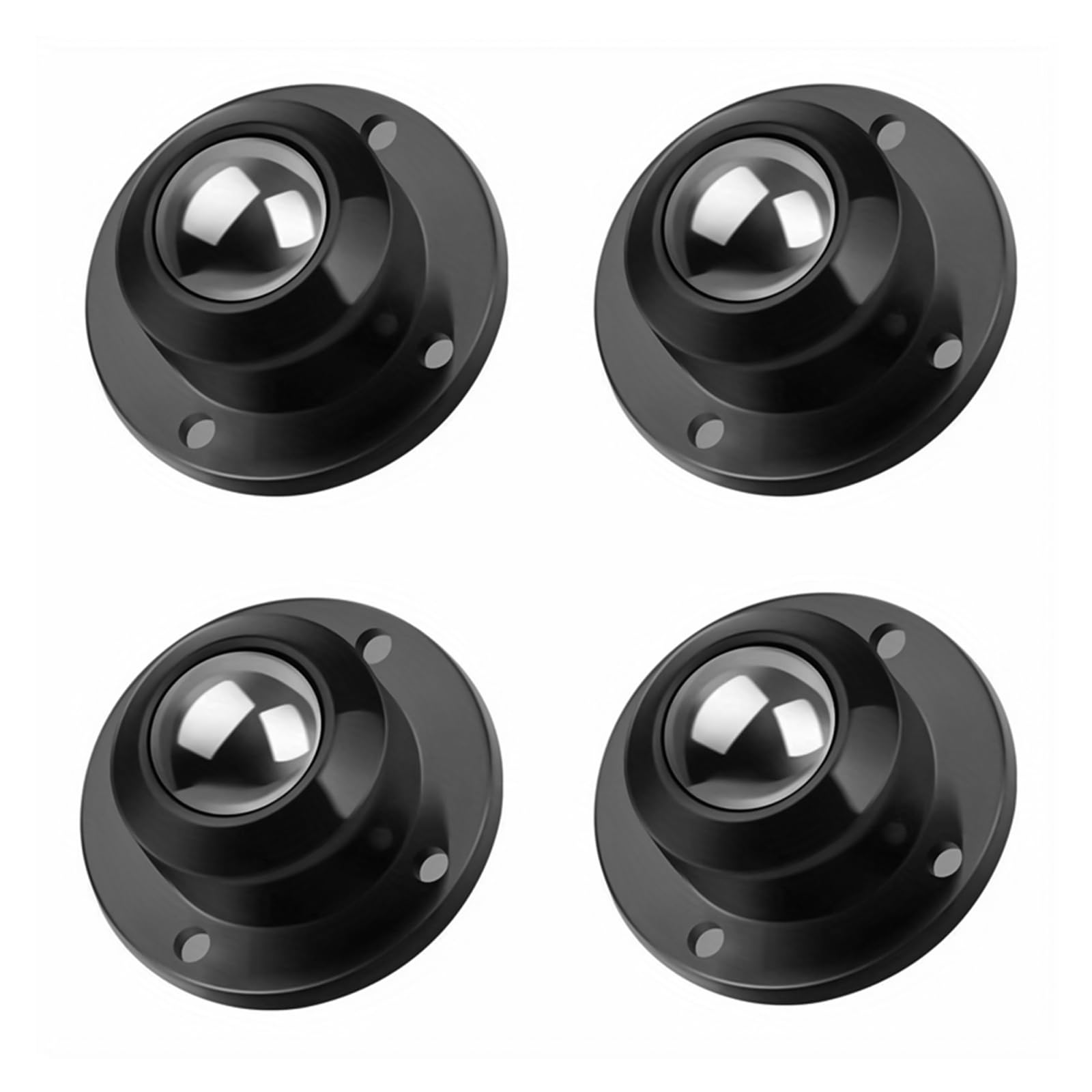 HASTHIP 4pcs Caster Wheel Self Adhesive Caster Wheel 360° Swivel Wheels for Furniture, Small Appliance, DIY Modification Moving Table Heavy Duty Caster Wheels 200Kg Loading Capacity, Black HASTHIP 4pcs Caster Wheel Self Adhesive Caster Wheel 360° Swivel Wheels for Furniture, Small Appliance, DIY Modification Moving Table Heavy Duty Caster Wheels 200Kg Loading Capacity, Black